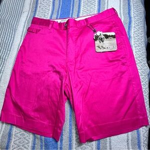 Royal & Awesome Pink Ticket Shorts Size 34 NWT